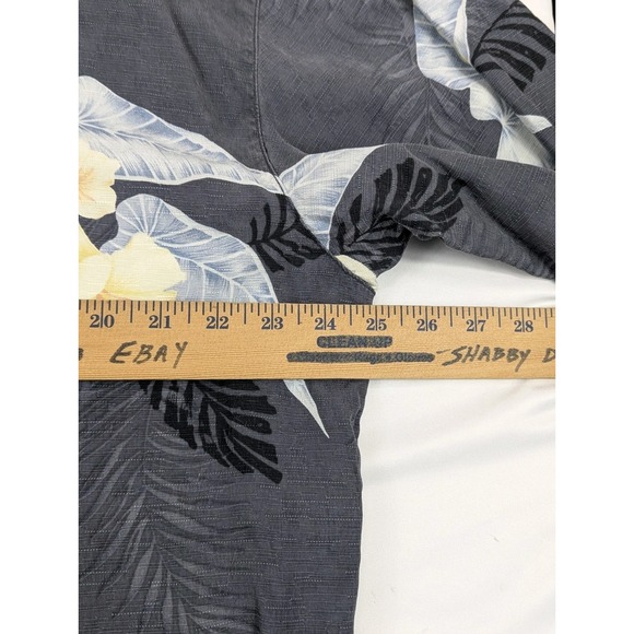 Mens XL Silk Tommy Bahama Shirt Hawaiian Tropical Button Down Cruise Vacation - Picture 6 of 6